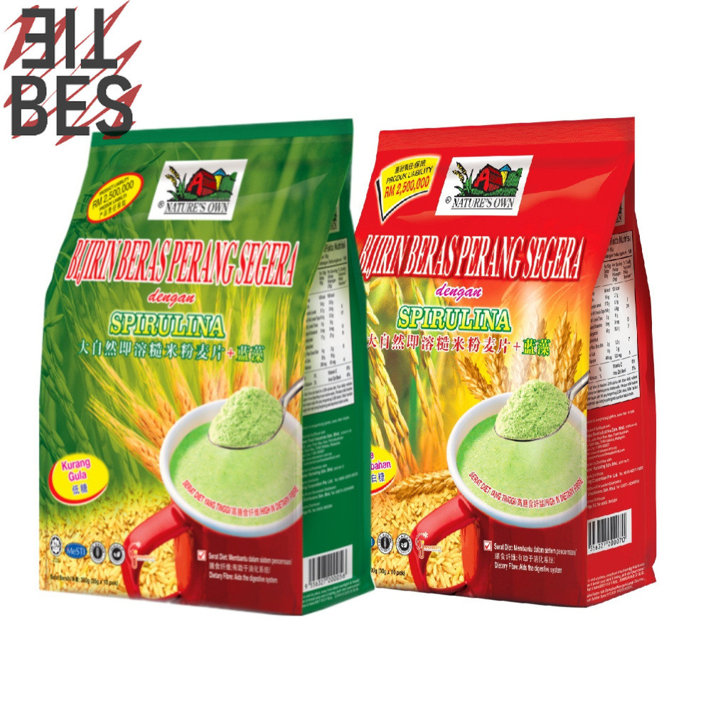 

BESTIE SPIRULINA Instan Brown Rice Cereal | Instan Brown Rice Cereal With Spirulina