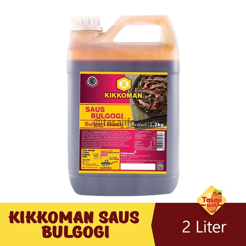 

Kikkoman Saus Bulgogi Kemasan Jerigen 2 Liter