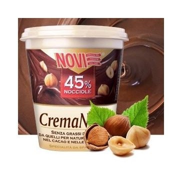 

NOVI - Crema Novi / Cokelat manis dengan kacan hazelnut (cream)