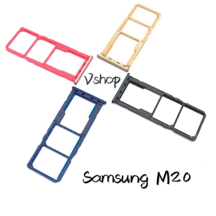 MW Simtray Sim Tray Tempat Dudukan Slot Sim Card Simcard Samsung M20 - M205