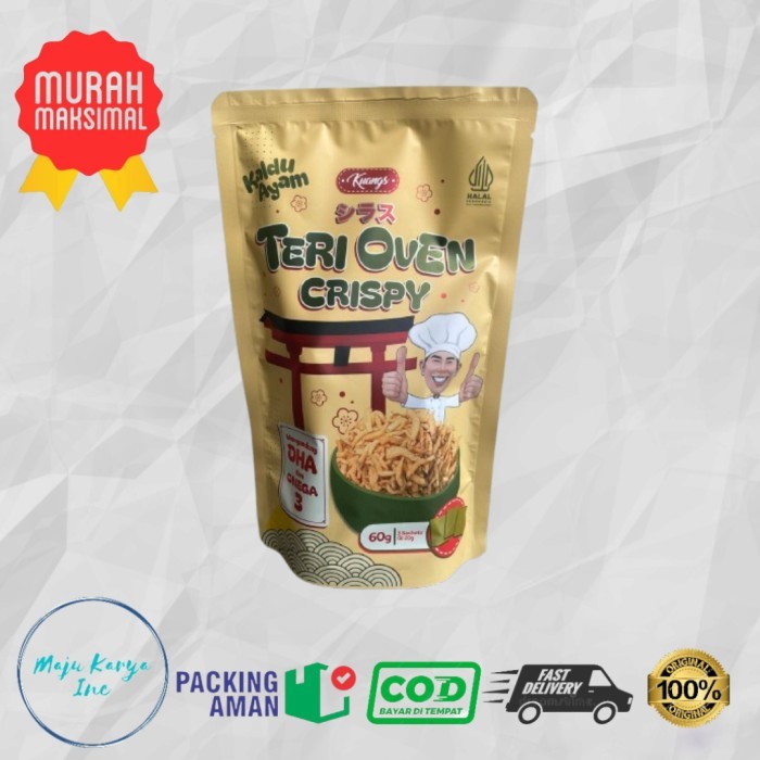 

Kuangs teri oven crispy kaldu ayam 60gr - 3 x 20gr