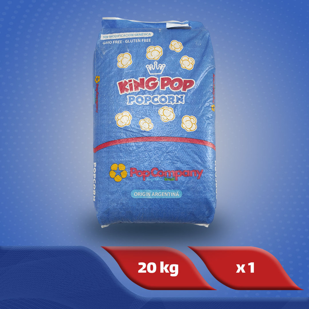 

King Pop Yellow Popcorn 20 kg