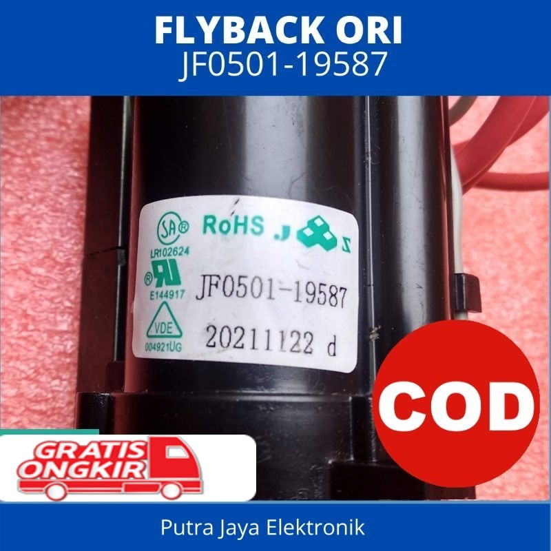 Flyback TV Polytron JF0501 19587 untuk TV Polytron 21 in