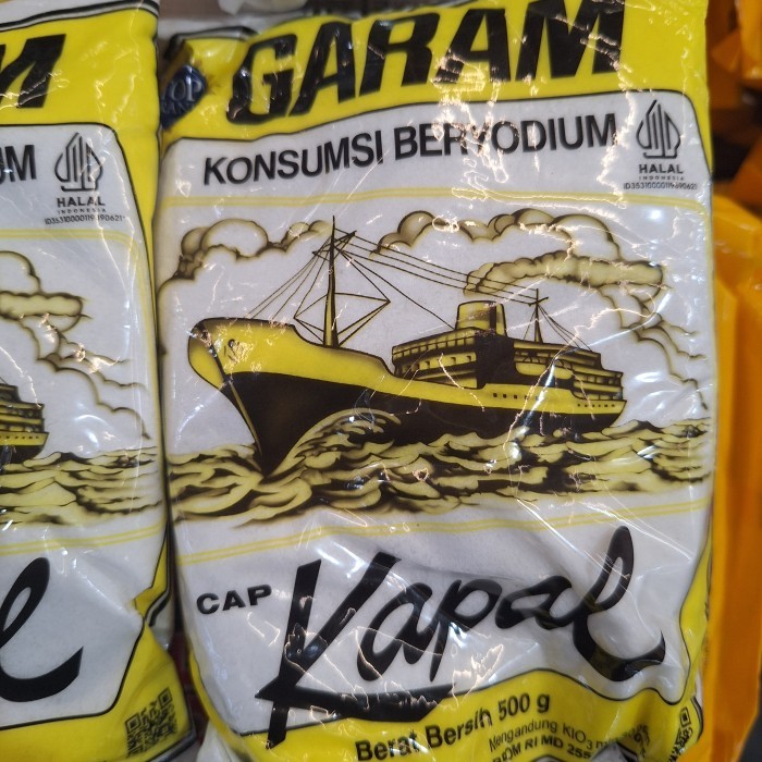 

cocoonrebirth garam kapal api 500 gram.