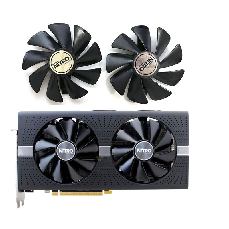 New for Sapphire Radeon RX470 480 570 580 584 588 590 GME 8GB NITRO+ Special Edition Graphics Card R