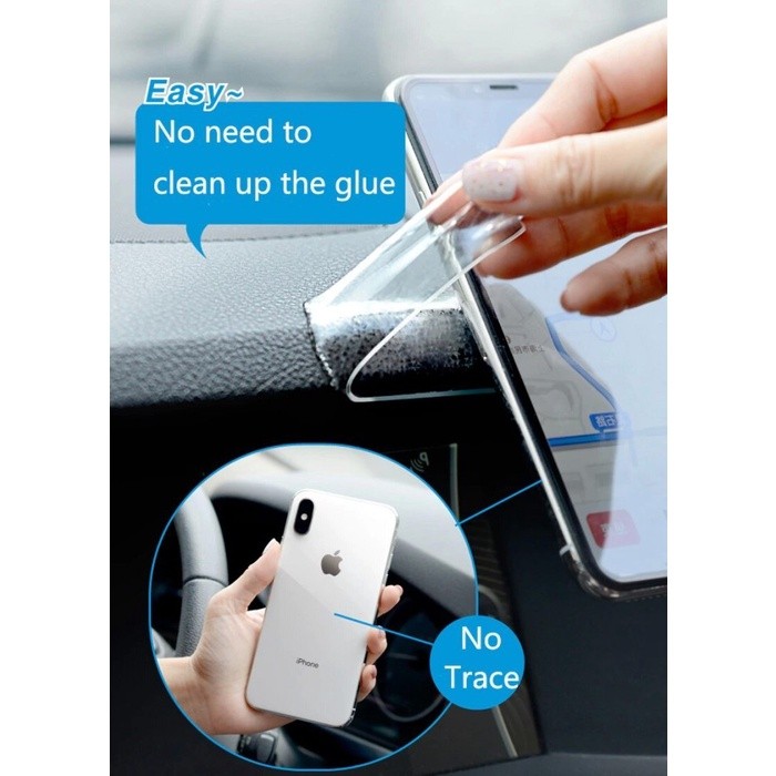 

READY!! PROMO!! Solatip Ajaib Dobel Tip Lebar 3cm 30mm Nano Double Tape Bening