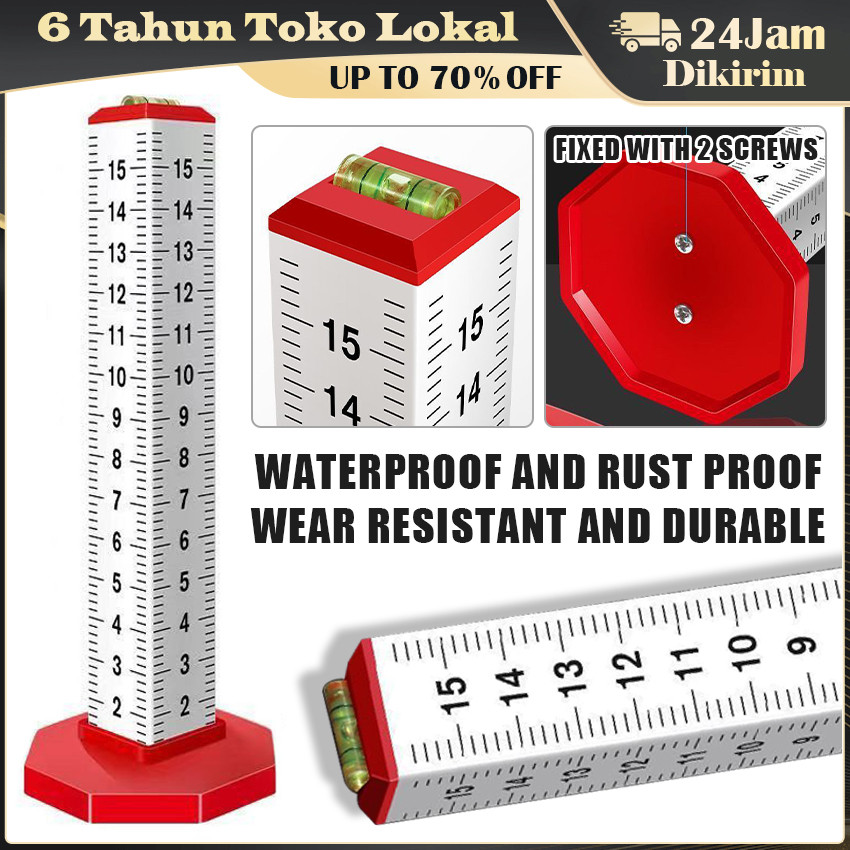 

Penggaris Isometrik Tingkat Empat Sisi / Penggaris Isometrik Untuk Ubin / Penggaris Penandaan Isometrik Leveling