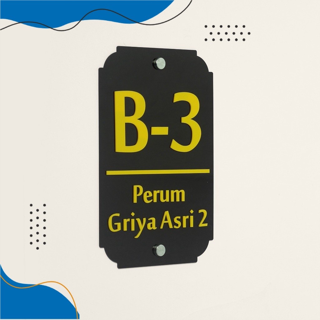 NOMOR RUMAH PAPAN NOMOR RUMAH AKRILIK NO,OR RUMAH AKRILIK NO RUMAH