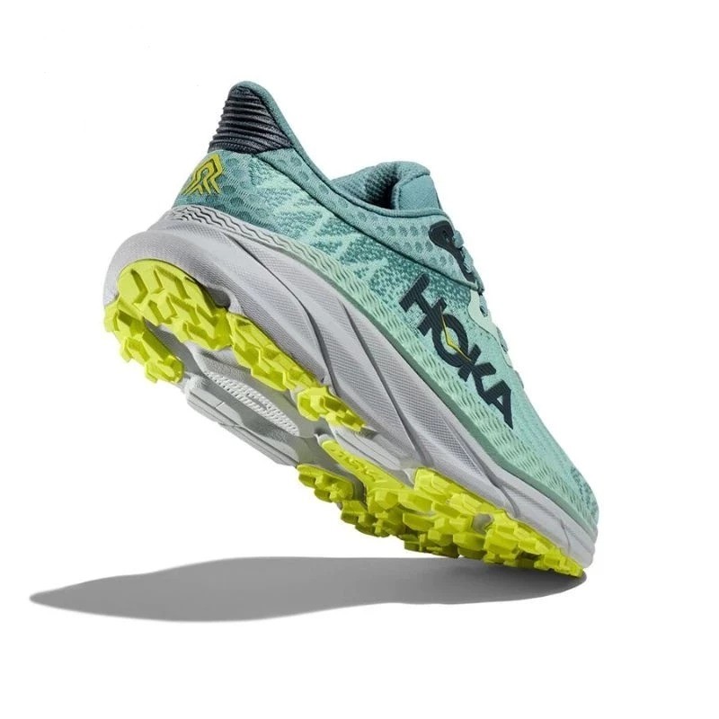 sneaker sepatu lari pria hoka Mish Green Women's Road Running Shoes sepatu hoka original 100%