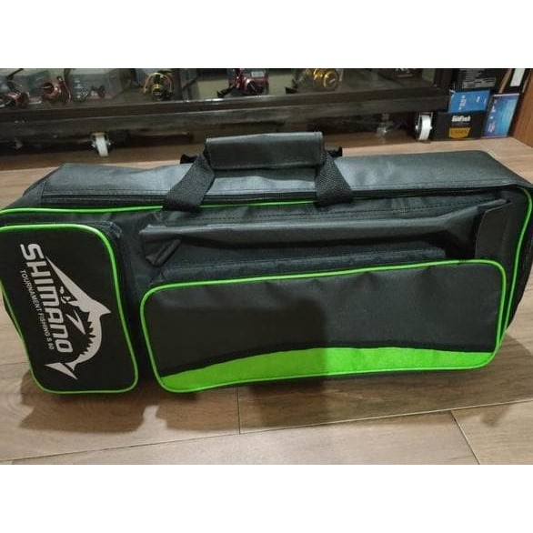 Tas Pancing Shimano Gendong Ukuran Jumbo 60 Cm Tas Joran Tegek Model - 75 cm
