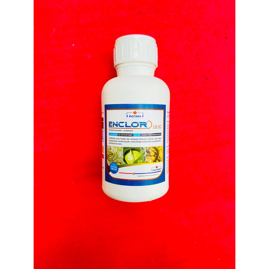 ENCLOR 328SC Insektisida pengendali hama perusak daun isi 100ml dari ROTAM