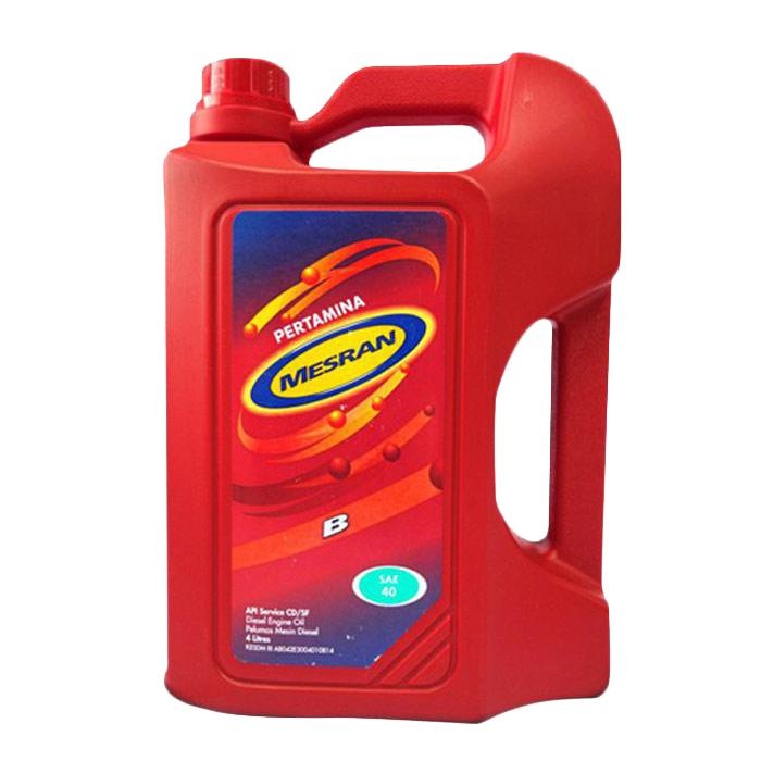 Oli Mesran B40 SAE 40 4 L Oli Mesin Diesel