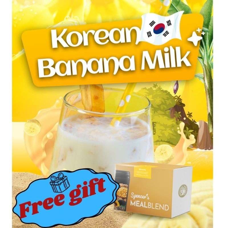 

Spencer's MEALBLEND KOREAN BANANA MILK / Spencers MEAL BLEND