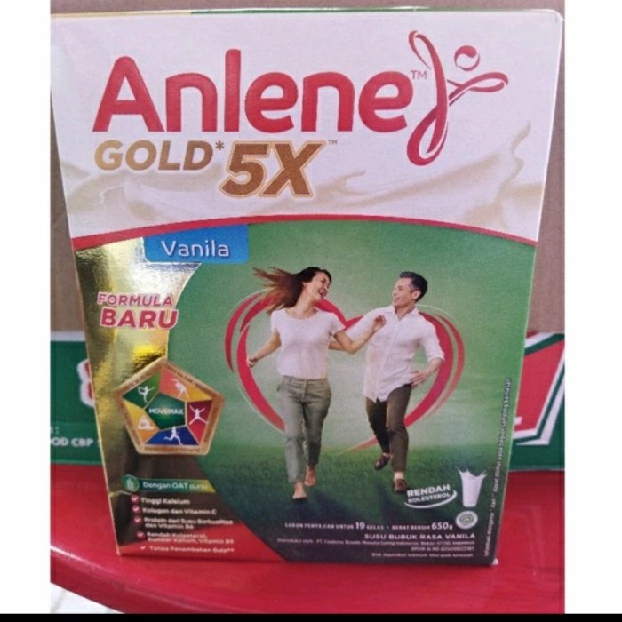 

Anlene Gold Plus Rasa Vanila Susu Anline Susu Tinggi Kalsium Untuk