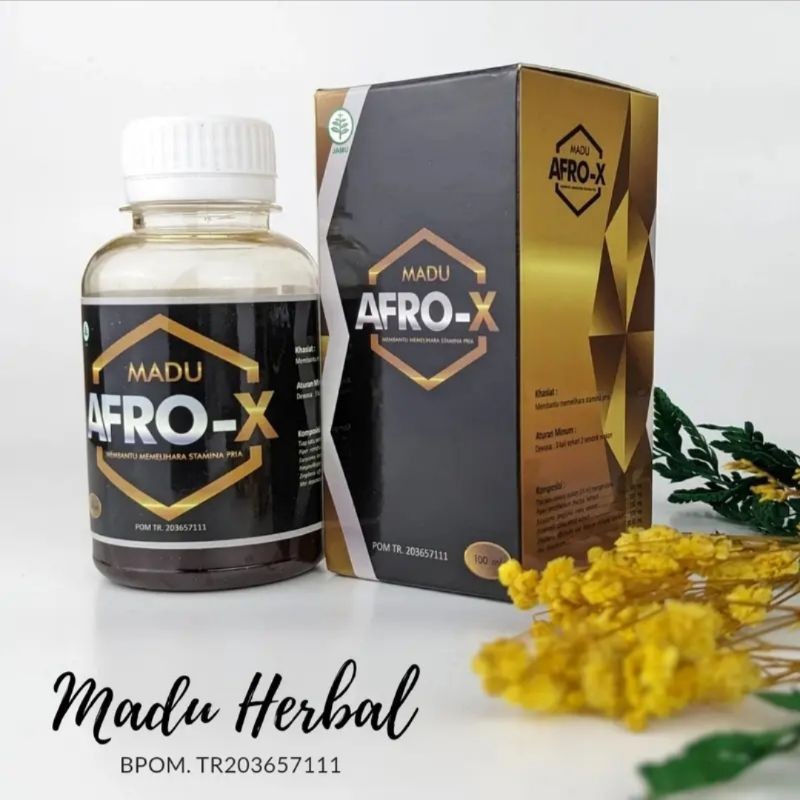 

MADU kuat pria tahan lama Madu AFRO-X 100% Original BPOM penambah stamina dan meningkatkan gairah pria aman digunakan By - Koko.Herbal21