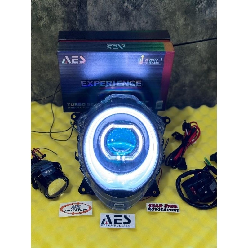 PROJIE PROJECTOR BILED AES EXPERIENCE ALL WEATHER 3 WARNA SCOOPY NEW