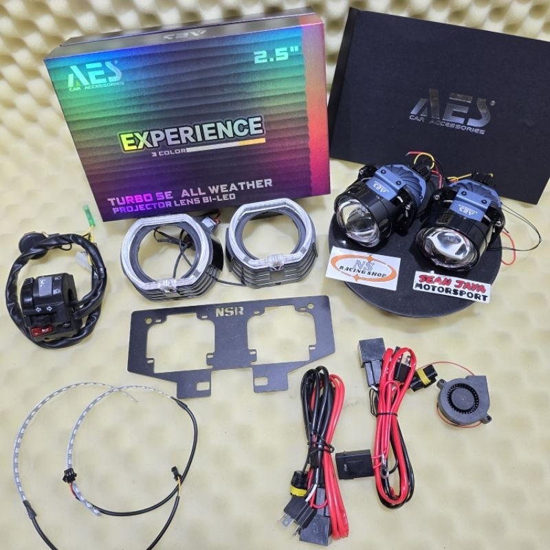 PROJIE PROJECTOR BILED AES ALL WEATHER 3 WARNA NMAX NEW