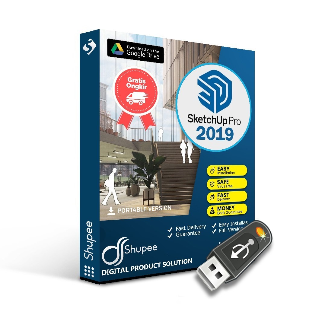 SketchUp Pro 2019 x64 Portabel