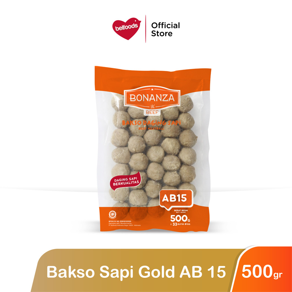 

Bonanza Bakso Sapi AB 15 500gr