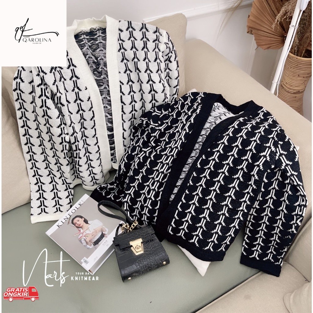 Baju Korea / Edrea Crop Cardy / Cardigan Korea