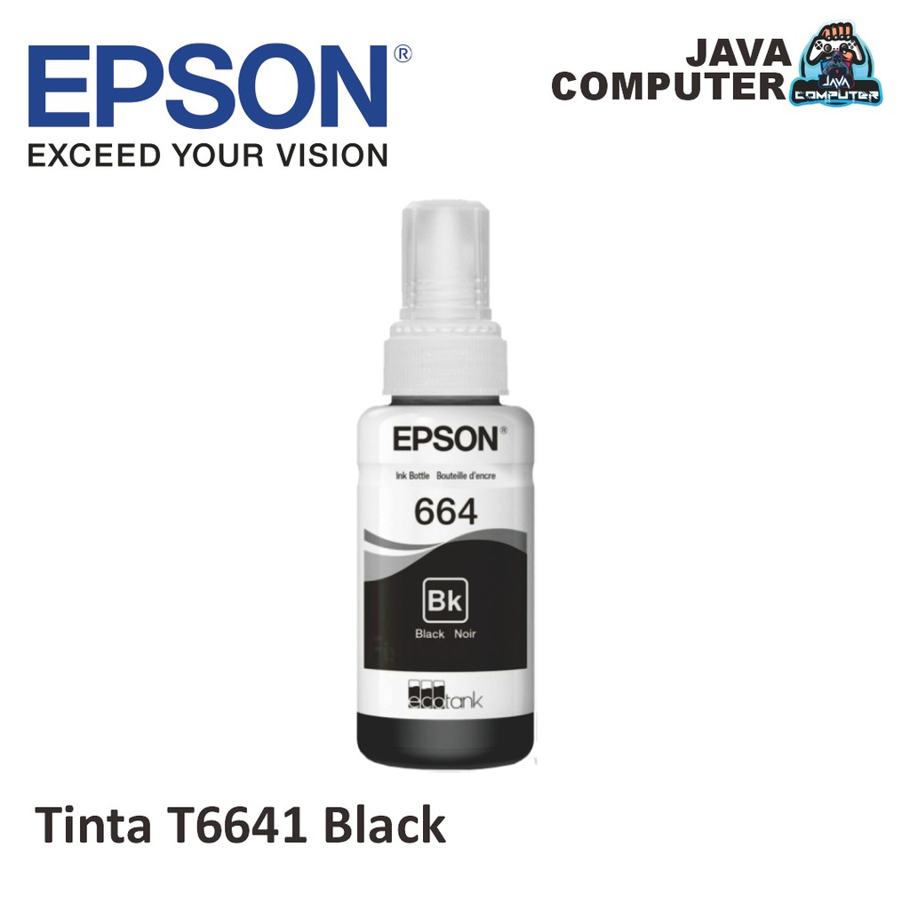 Epson Tinta T6641 Black