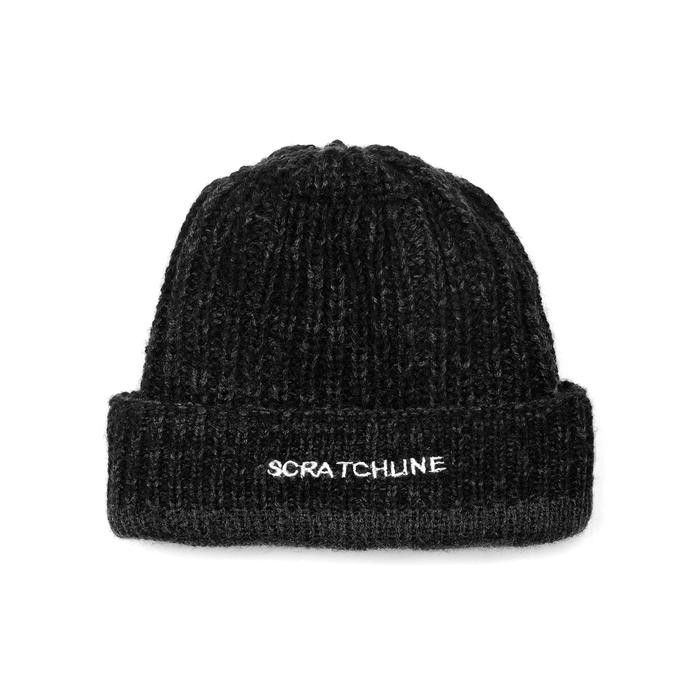 Scratchline Goros Beanie Dark Grey // Topi Kupluk Pria dan Wanita