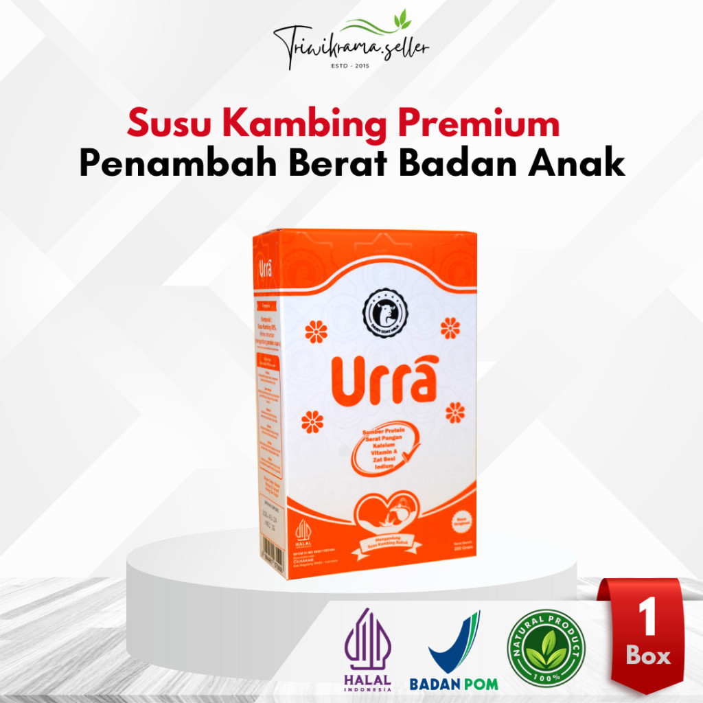 

Susu Urra Susu Kambing Meningkatkan Berat Badan dan Nafsu Makan Anak -1 Box