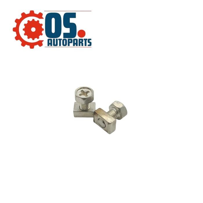 Baut Aki Kering Baut Mur Kotak Aki Kering Original Tembaga OS