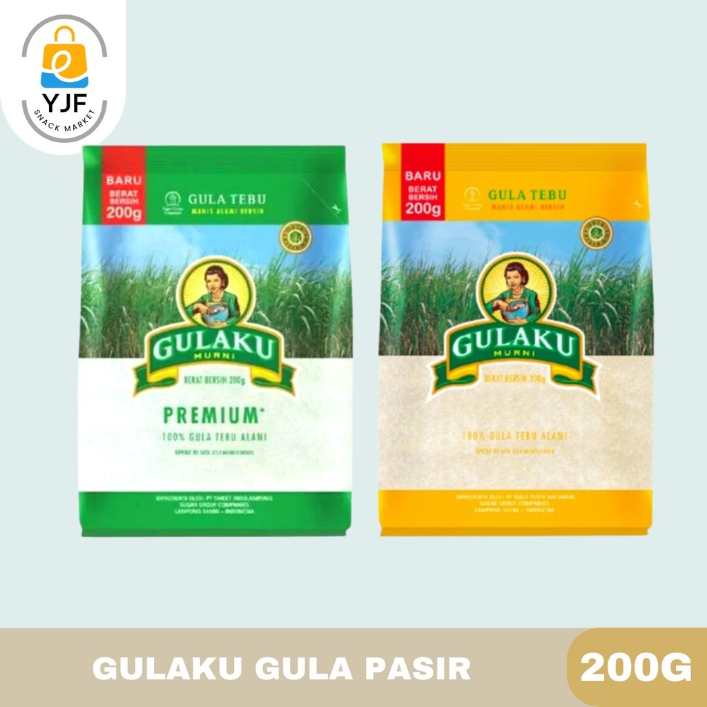 

Gulaku Gula Tebu Alami / Premium 200g