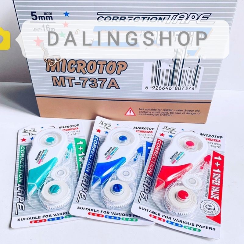 

Dalingshop Correction Tape Reffiable+ REFILL Microtop 737A Tipex Tip-ex
