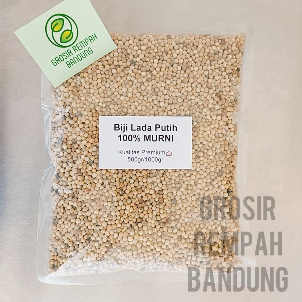 

Lada Putih / Lada Putih Butir / Bersih Pilihan / Merica Butir / Rempah / Kualitas Terbaik