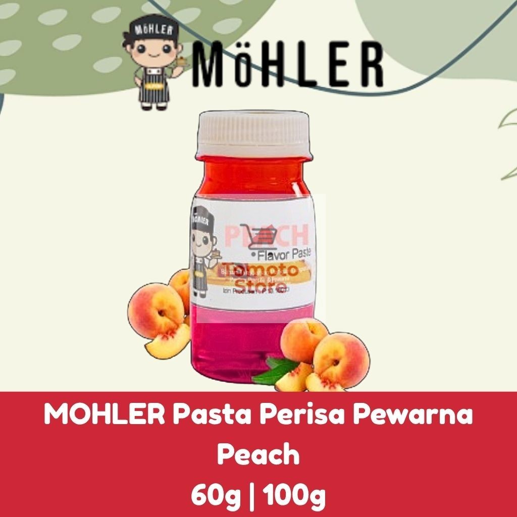 

✨ TOMOTOSTORE ✨ MOHLER Pasta Perisa Pewarna Peach