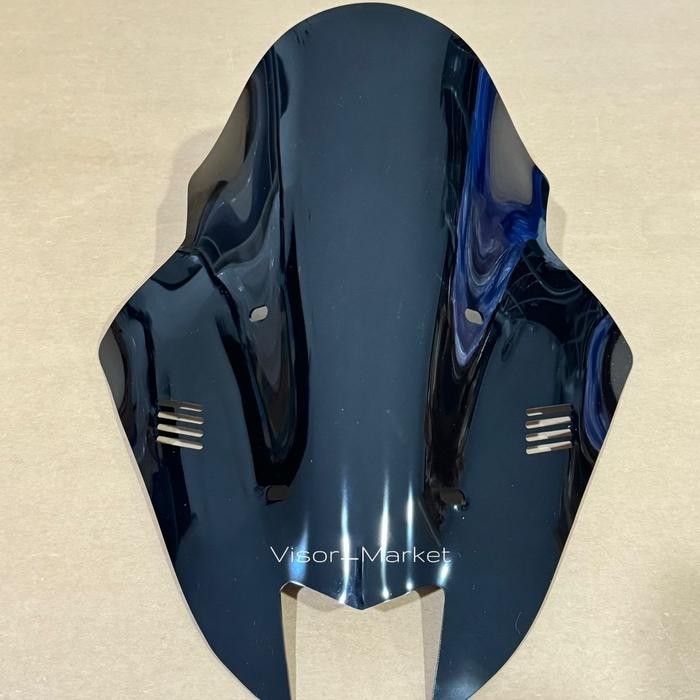 VISOR LEXI MODEL TDR MINI SIRIP WINDSHIELD LEXI MODEL TDR - HITAM