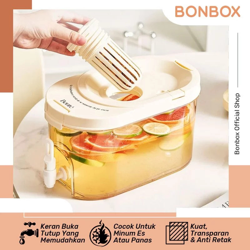 BONBOX Dispenser Juice 4 L Dispenser Kulkas