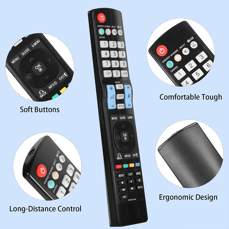 AKB72914209 Remote Control For Smart TV 32LD420 32LD450 32LD550 37LD450 42LD420 42LD450 42LD520 42LD