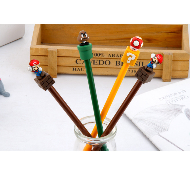 

20 Pcs Neutral Pen Cute Cartoon Pen Signature Pen Korean Creative Stationery Primary School Supplies Kawaii Cute Stationary