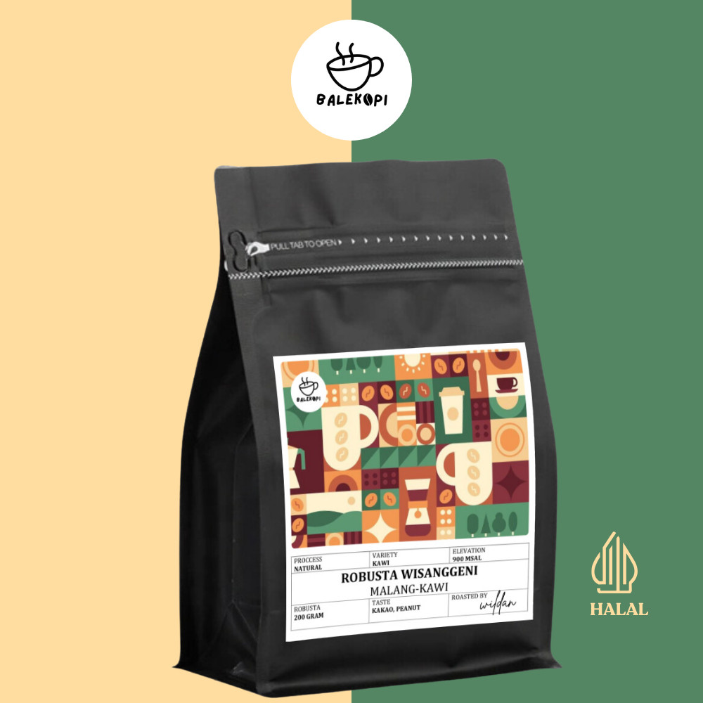 

JAMIN MURAH !!!Balekopi Kopi Robusta Kawi malang 200 gram(BISA LANGSUNG ORDER)