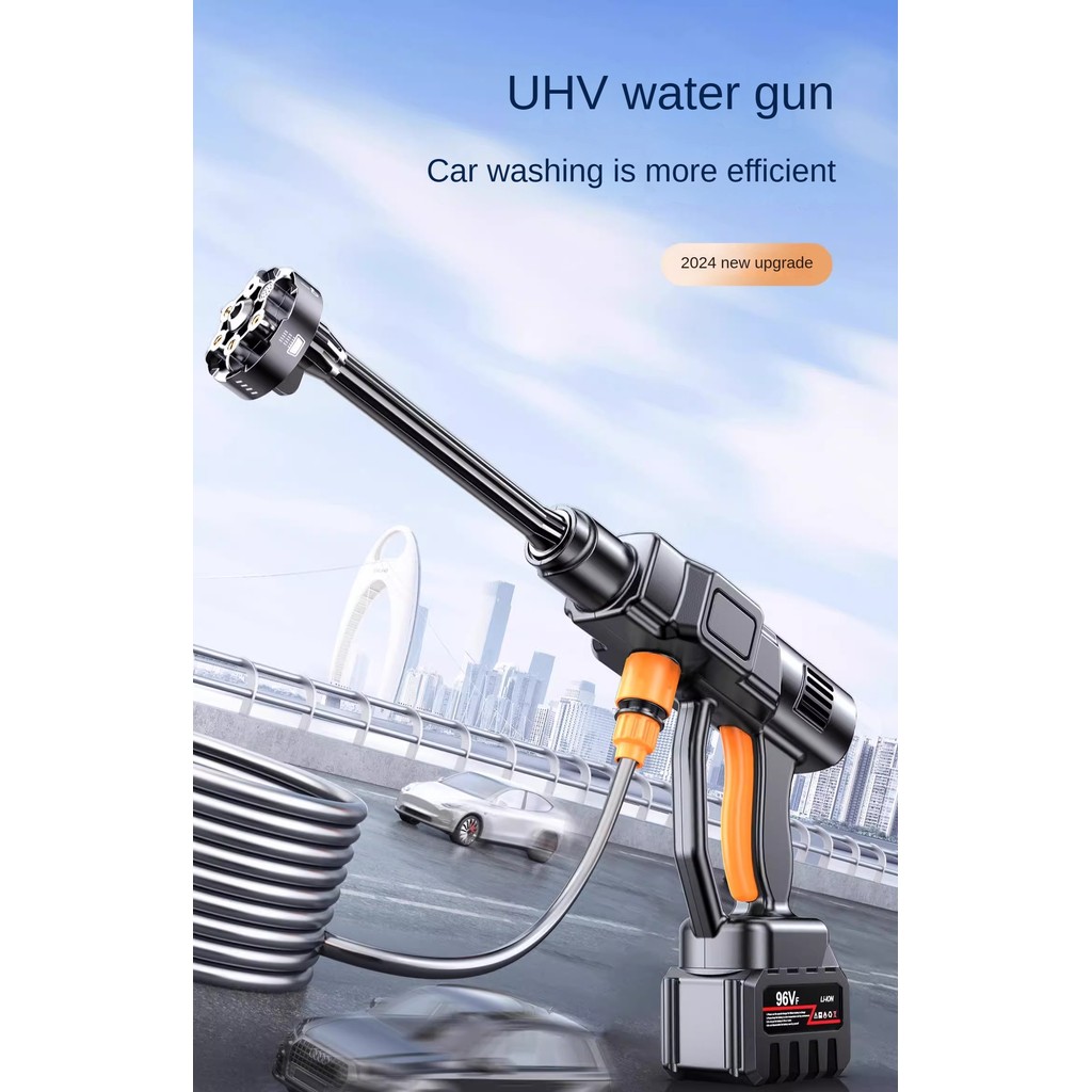 Powerful Wireless Pressure Washer with Lithium-Ion Battery for Home Use