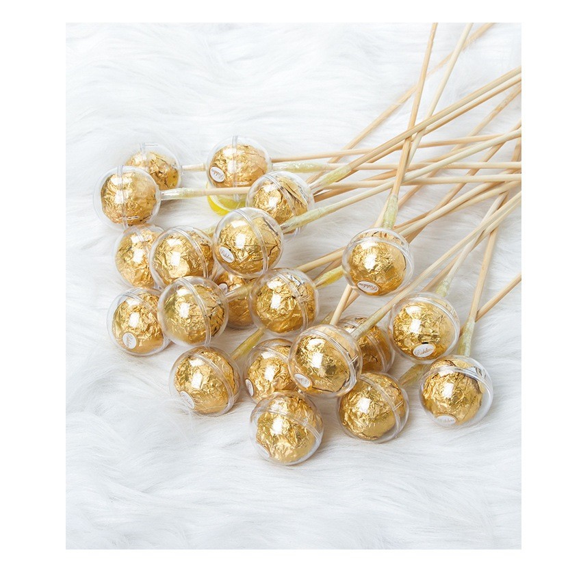 

(1 PCS) Bungkus Box Coklat Ferrero Rocher Bola Akrilik Bulat Transparant