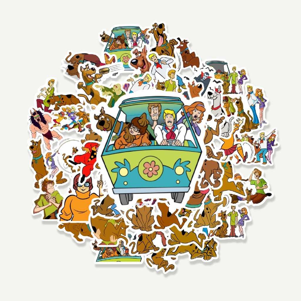 

Sticker Pack Sticker Kartun Scooby Doo Sticker | Sticker TUMBLR | Stiker LAPTOP KOPER HELM