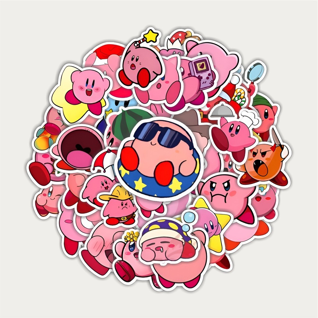 

Sticker Pack Stiker Kirby | Sticker TUMBLR | Stiker LAPTOP KOPER HELM