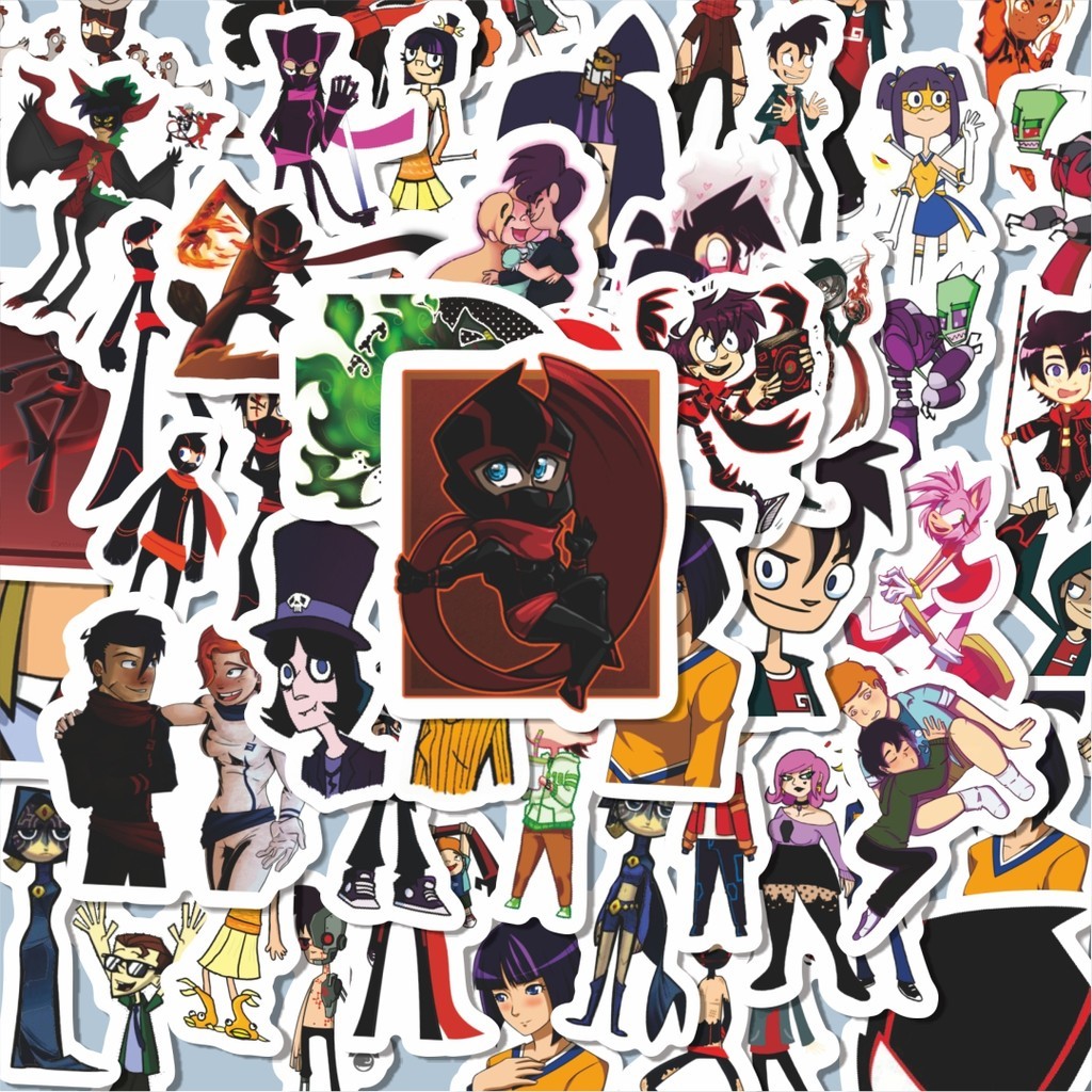 

100PCS Lucu Stiker Kartun Randy Cunningham Stiker Aesthetic Stiker Anti Air Stikers Berperekat Waterproof sticker decal buat Motor Helm Buku Journal Koper Casing HP Laptop Botol Minum Hadiah anak