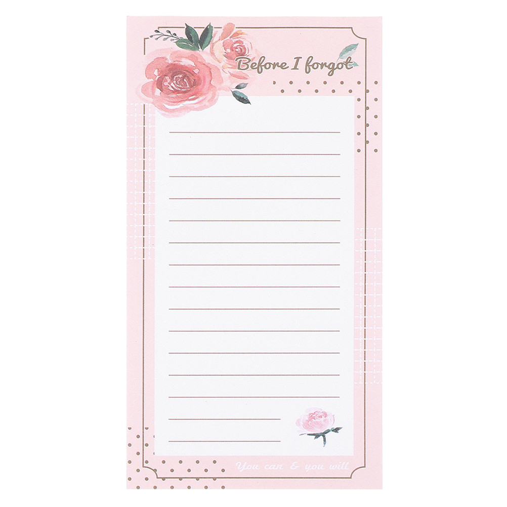 

Magnetic Notepad For Magnetic Note Pad Memo Pad Grocery List Pad Pad Refrigerator Note Pad Notebooks Writing Pads