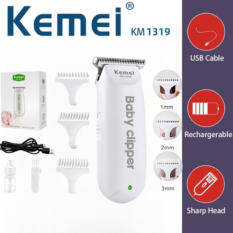 Kemei KM 1319 Baby Hair Shaver Baby Kemei Shaving Machine KM 1319 new