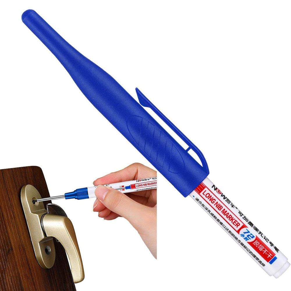 

Spidol Long Nib Marker Quick Dry Waterproof Oil Based - PM-318