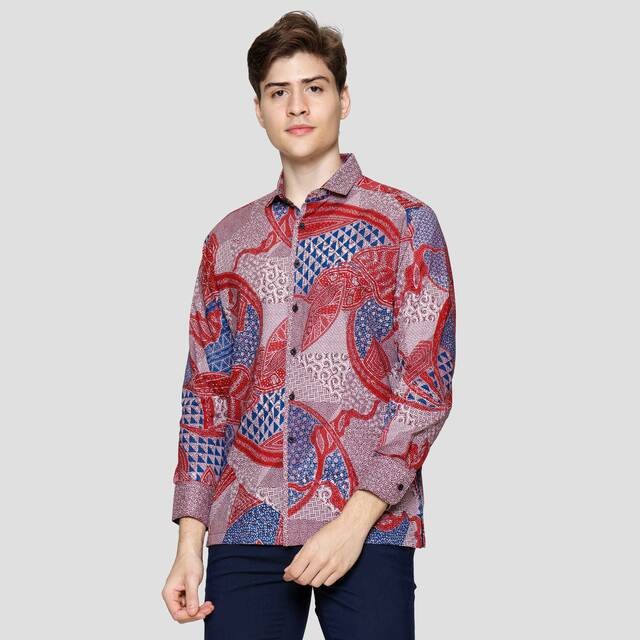 Arjuna Weda Kemeja Batik Pria 122787825