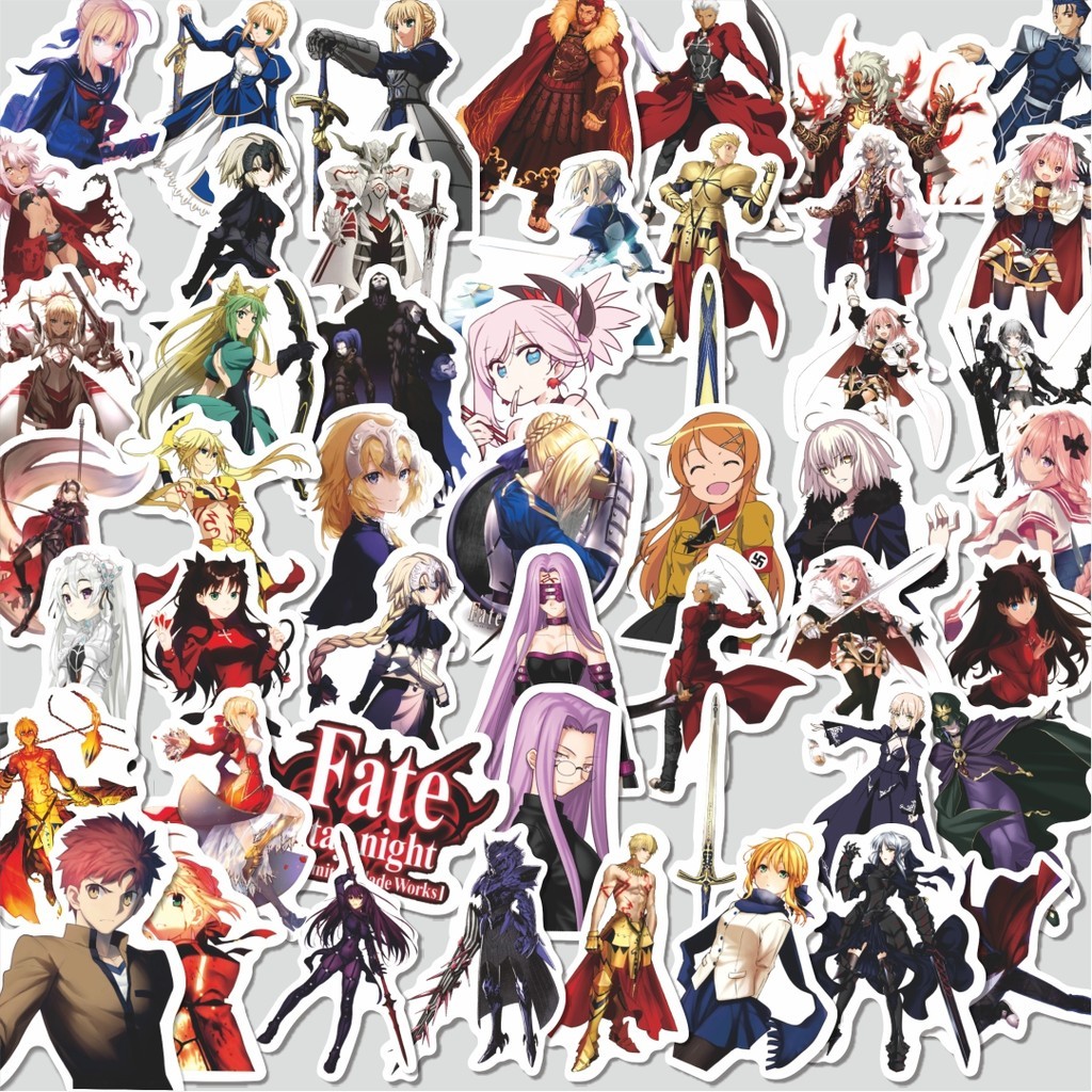 

Stiker Cutting Pack Sticker Fate/Zero Sticker Isi 100Pcs Series Aesthetic Lucu Keren Untuk Koper Bahan Vynil