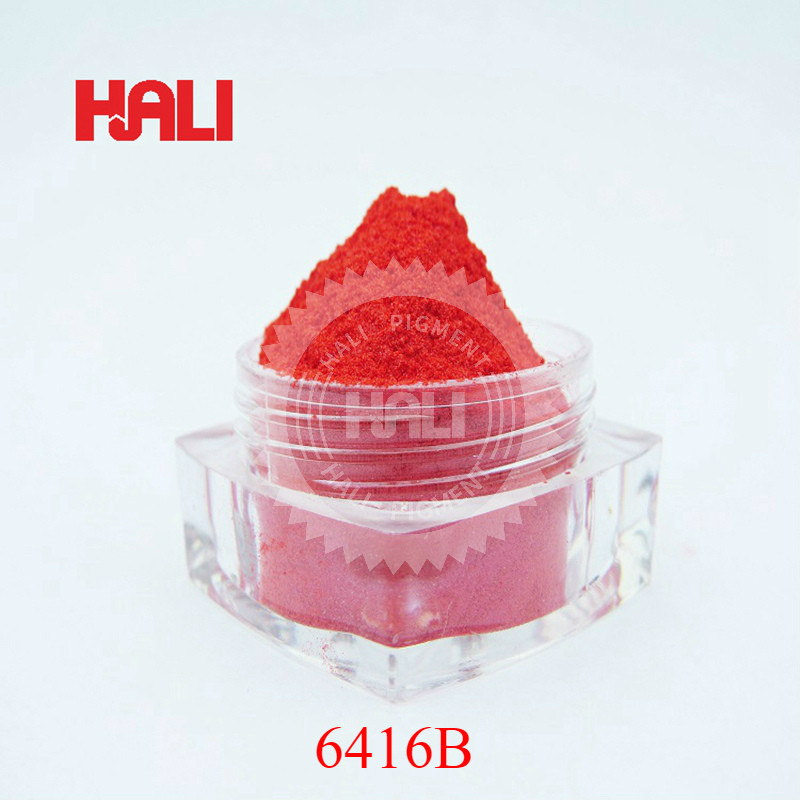 

Crystal pearl pigment pearlescent pigment mica pigment color:red item:6416B net weight: 20gram