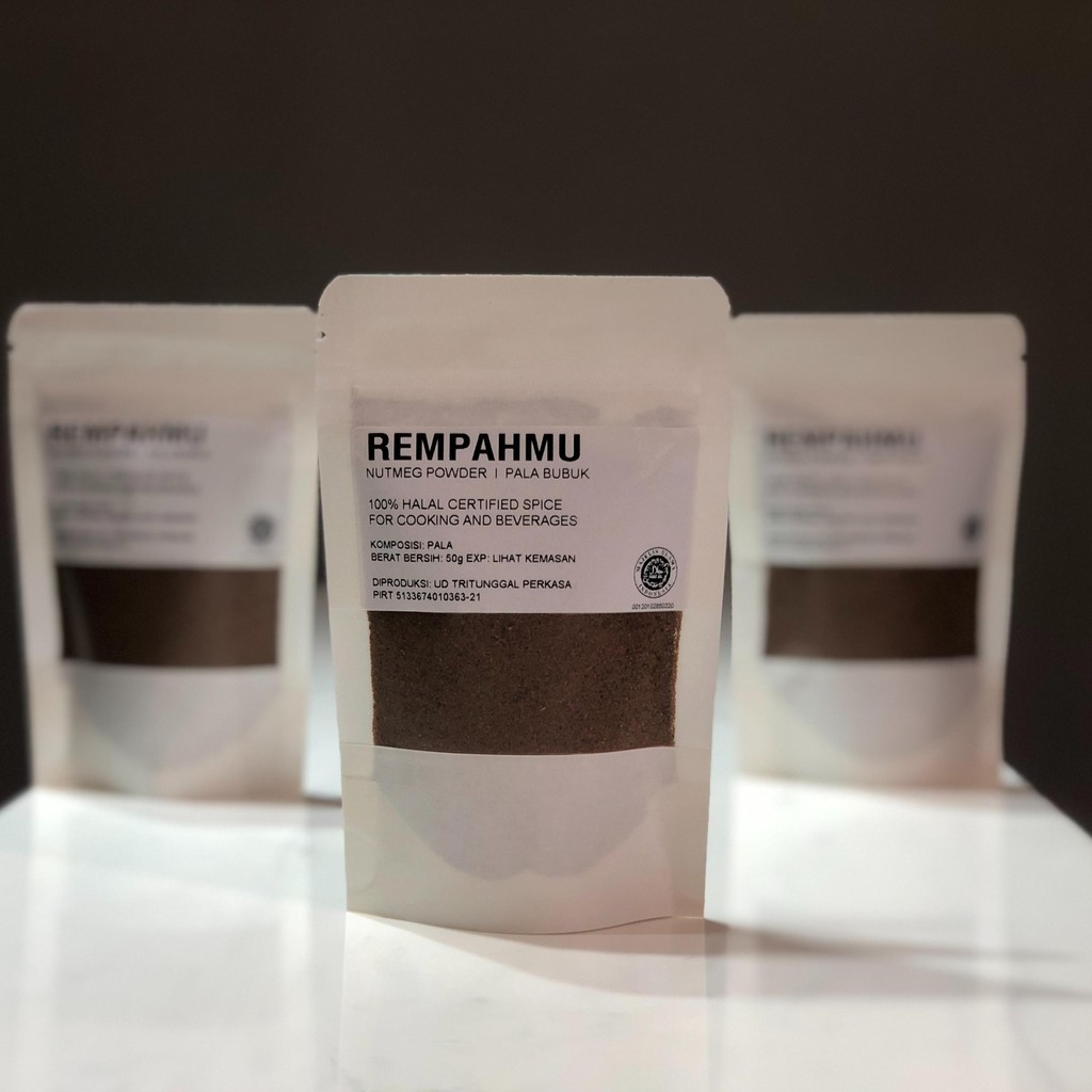 

Pala Halus Bubuk Merk Rempah Mu. 100% Halal MUI. Alami Tanpa Pengawet