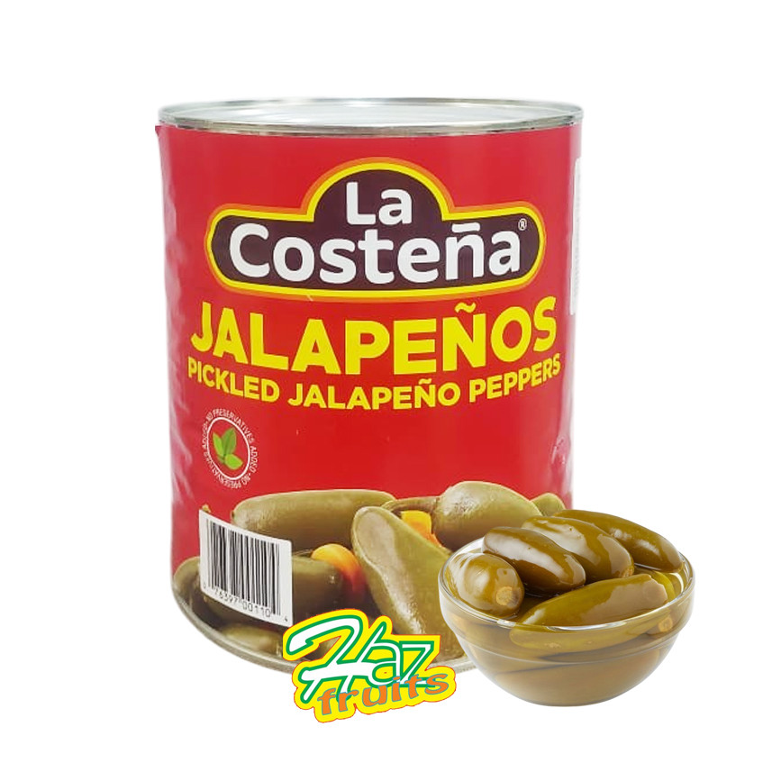

La Costena Pickled Jalapenos Peppers Whole 2.6 kg / Jalapeno Pickled